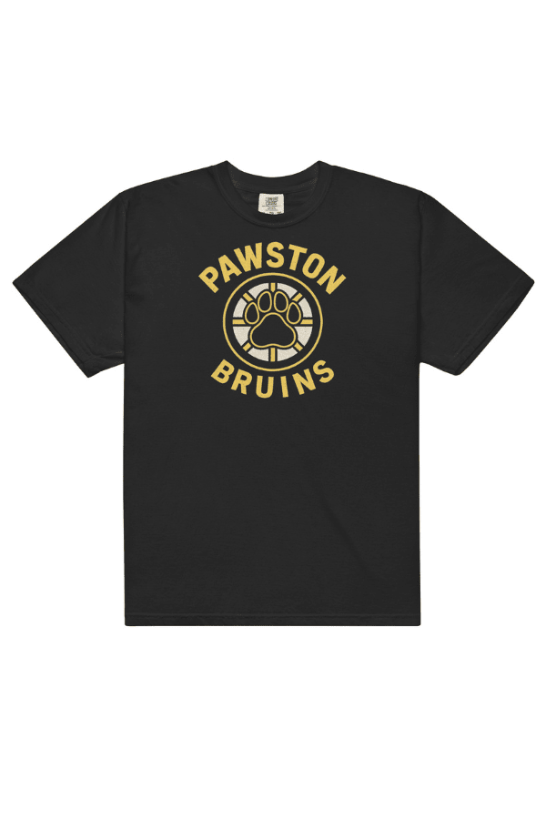 Pawston Bruins Pigment Dyed Uni T