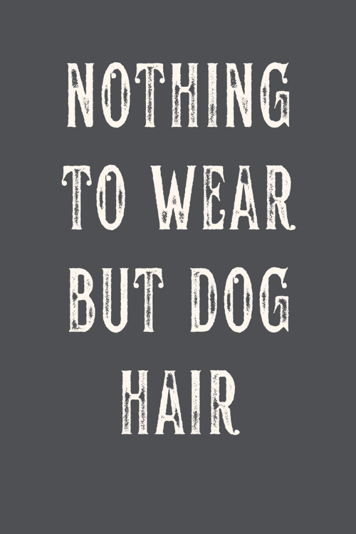 Wear Dog Hair Crewneck Sweatshirt (Unisex)