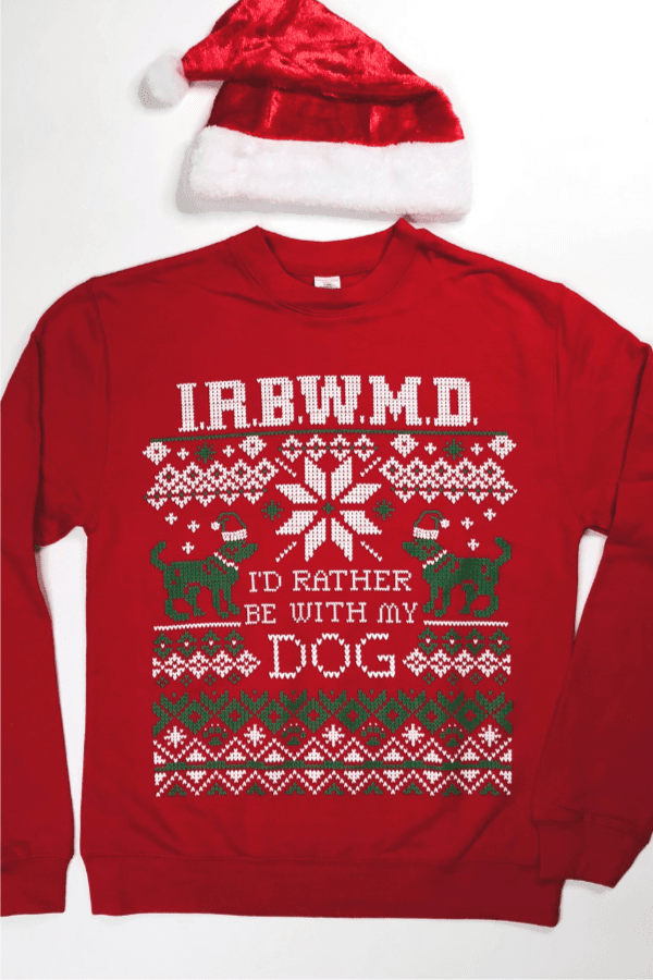 Happy Barkmas Crewneck Sweatshirt (Unisex)