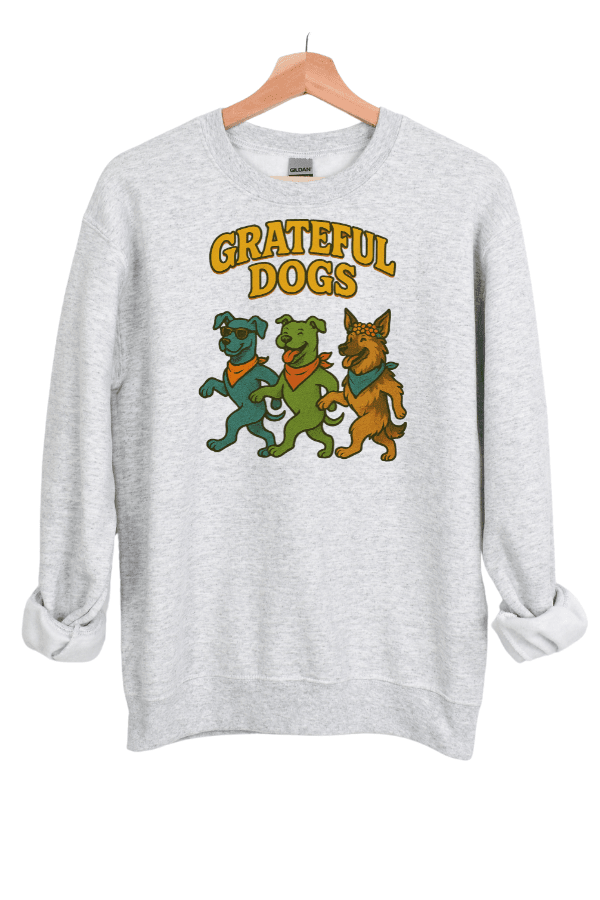 Grateful Dogs Crewneck Uni Sweatshirt
