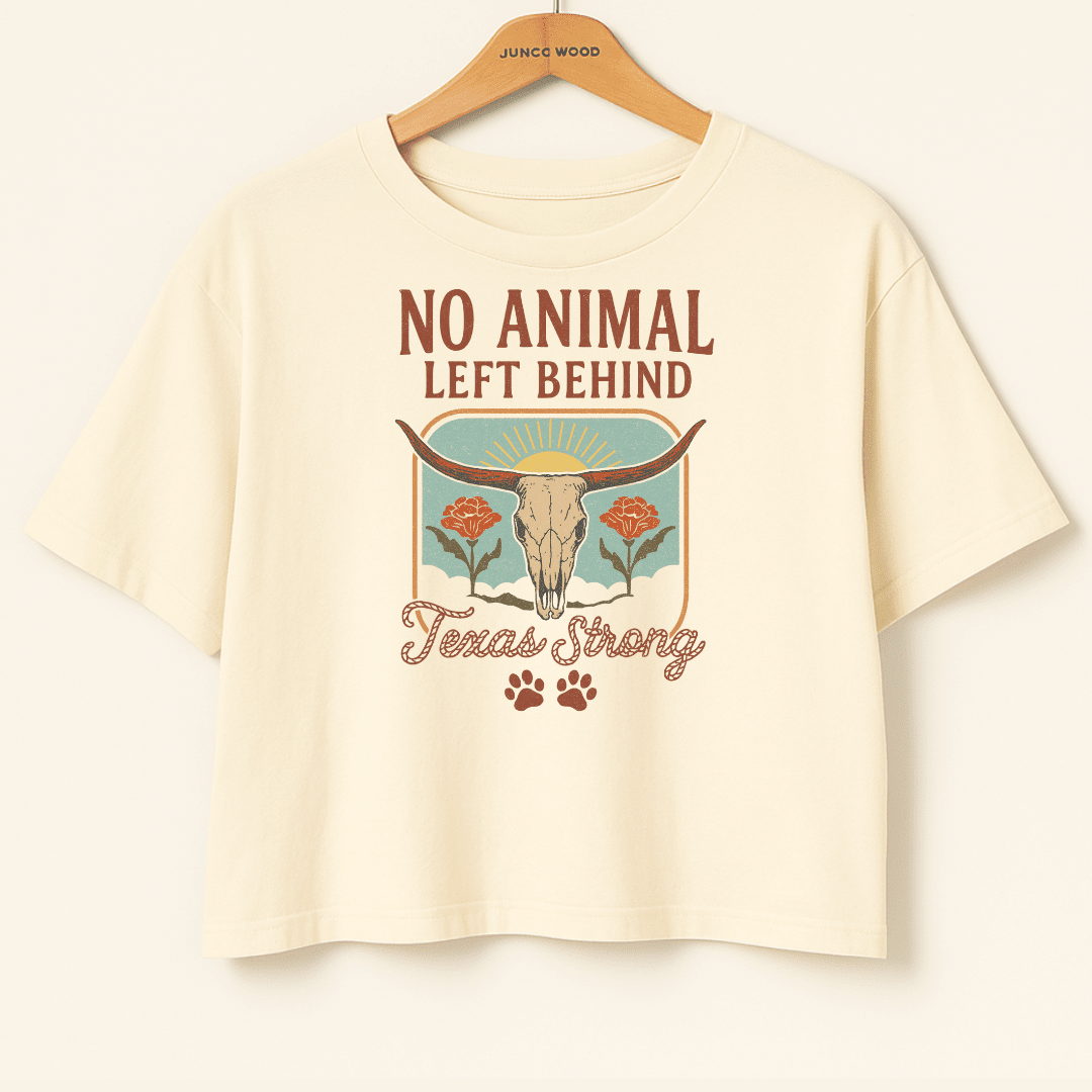 No Animal Ladies Pigment Dyed Boxy T (ALL PROFIT DONATED)