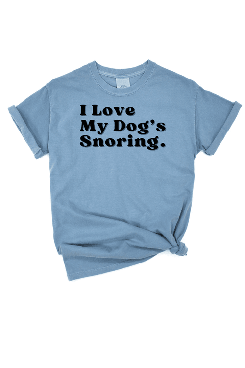 Snoring Pigment Dyed Uni T