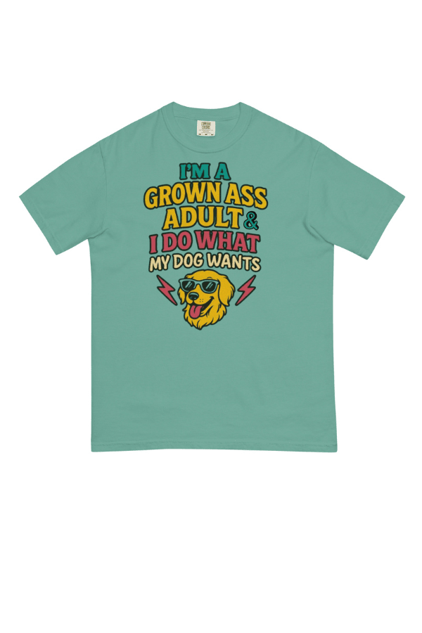 Grown Adult Pigment Dyed Uni T