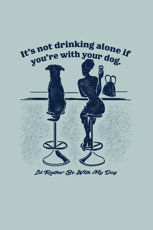 Ladies Drinker Uni T (Pigment Dyed)