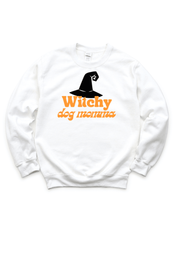 Witchy Dog Momma Crewneck Sweatshirt
