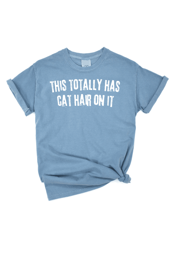 Cat Hair Summer Pigment Dyed Uni T