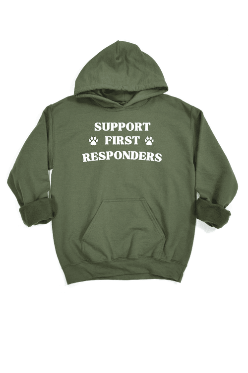 First Responders Unisex Hoodie (100% PROFIT DONATED)