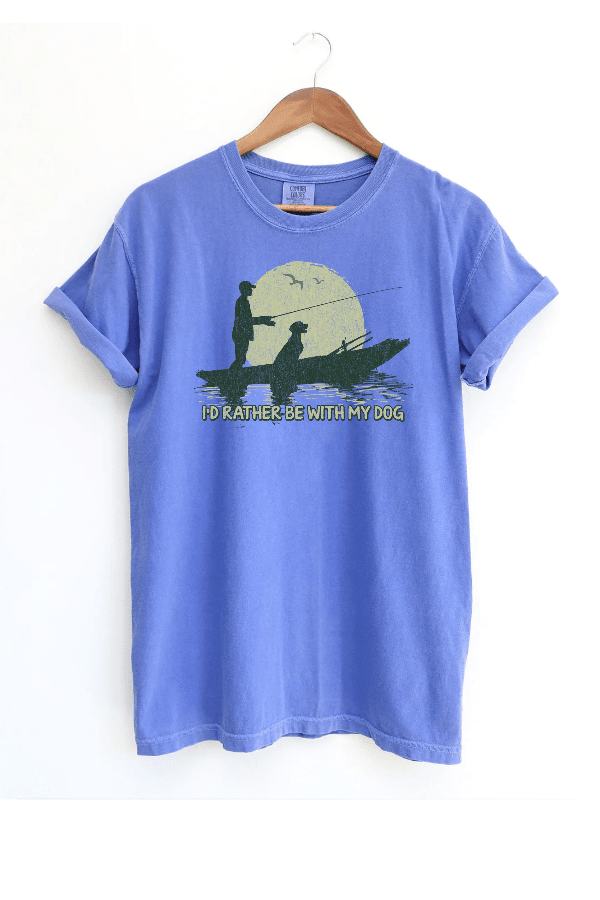 The Fishing T (Pigment Dyed)