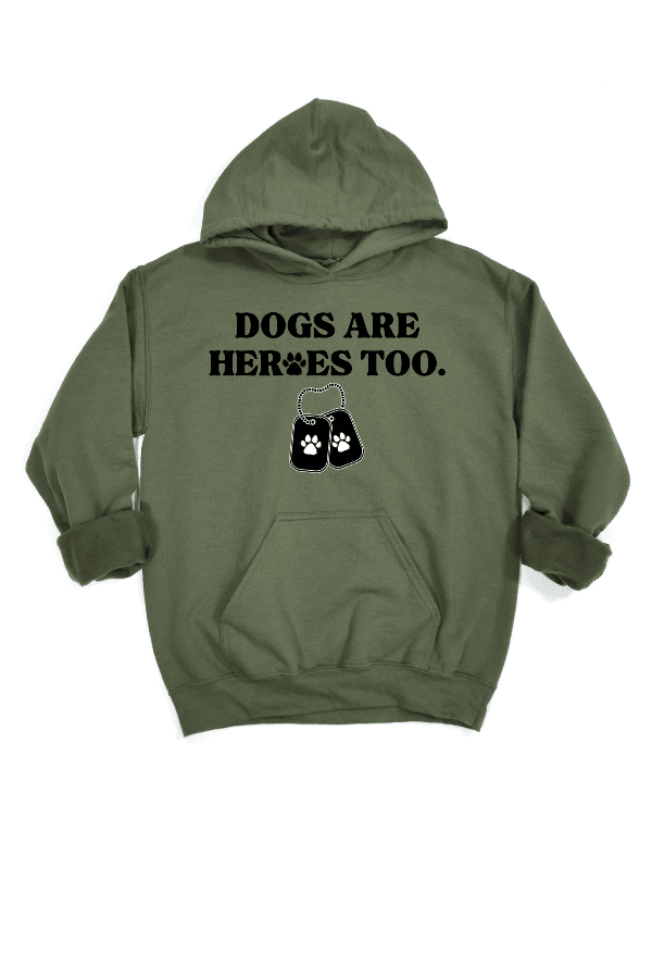 Heroes Too Hoodie (Unisex)