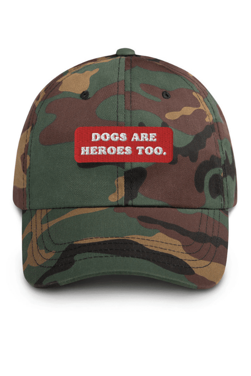Heroes Too Camo Cap (100% Profit Donated)