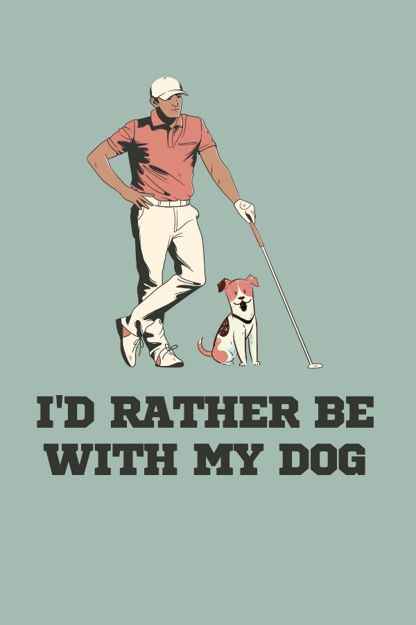 The Golfer Men's Uni T (Pigment Dyed)