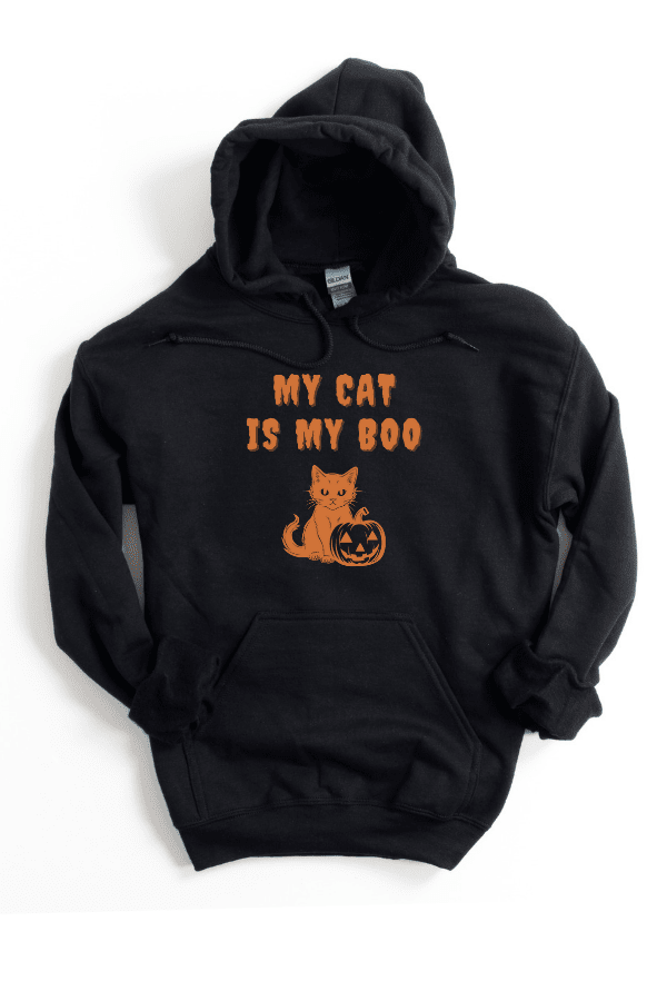 My Cat Is My Boo (Unisex Hoodie)