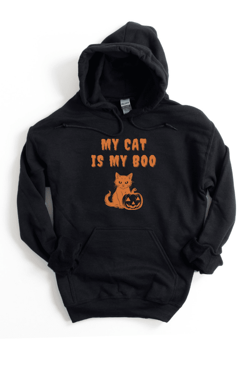 My Cat Is My Boo (Unisex Hoodie)