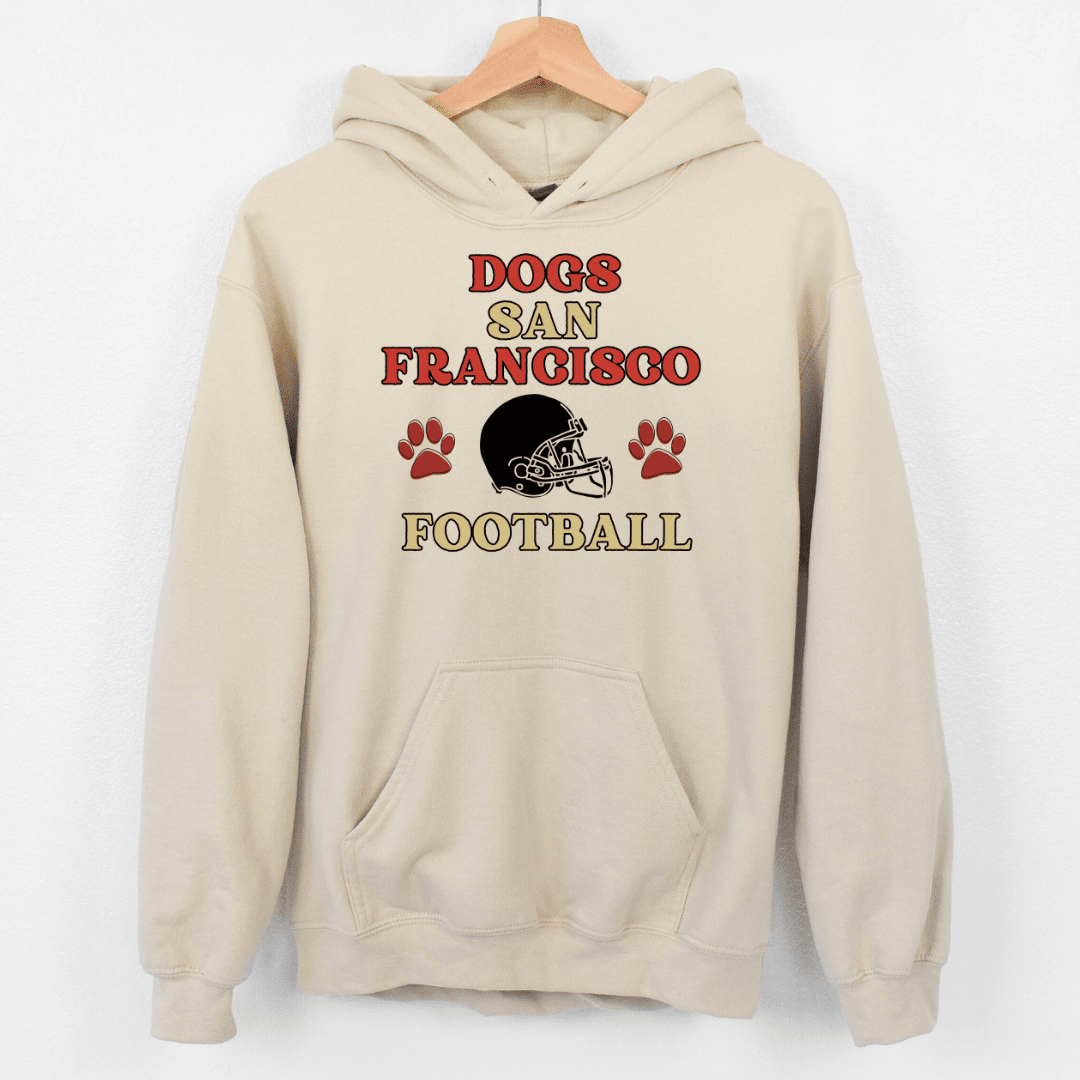 Vintage SF & Dogs Hoodie (Unisex)