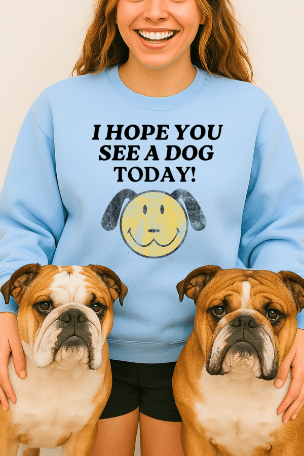 See A Dog Crewneck Sweatshirt (Unisex)