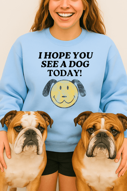 See A Dog Crewneck Sweatshirt (Unisex)