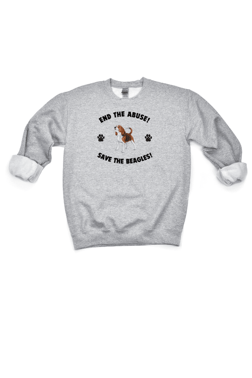 End the Abuse Crewneck Sweatshirt (Unisex)