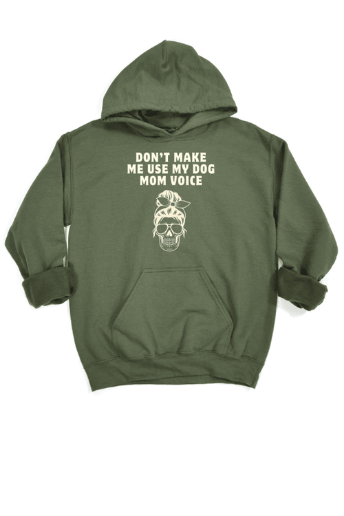 Dog Mom Voice Unisex Hoodie