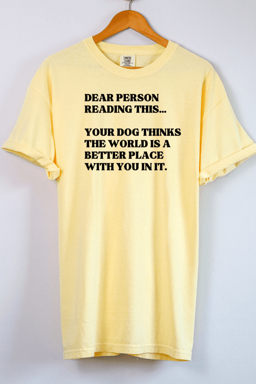 Better Place Uni T (Pigment Dyed)