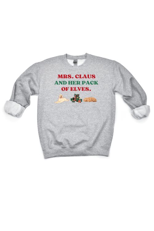 Mrs. Claus Crewneck Sweatshirt (Unisex)