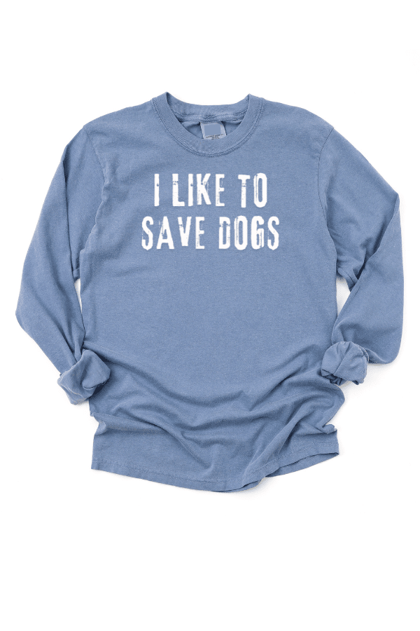 Save Dogs Heavyweight Pigment Dyed T