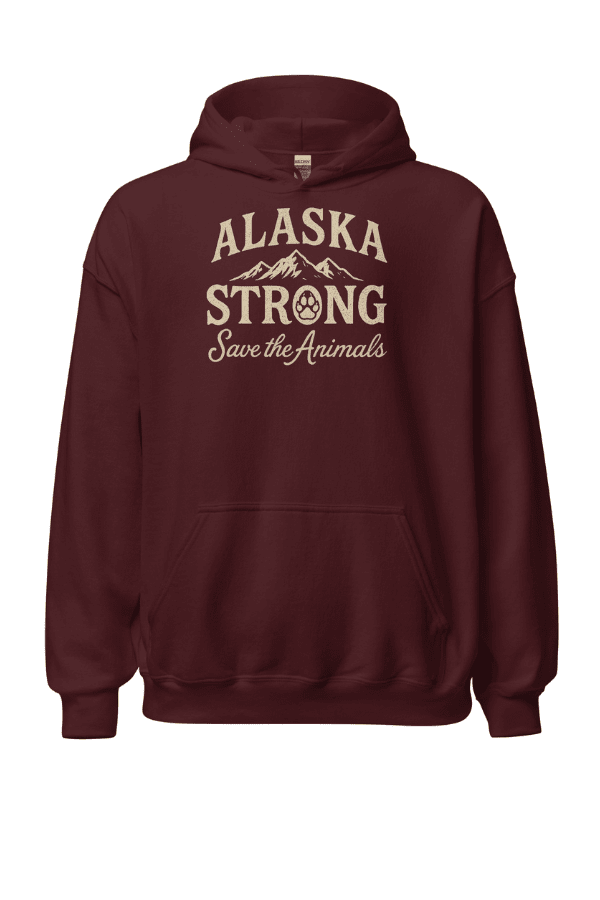 Alaska Strong Uni Hoodie (ALL PROFIT DONATED)