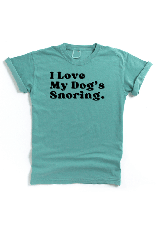 Snoring Pigment Dyed Uni T