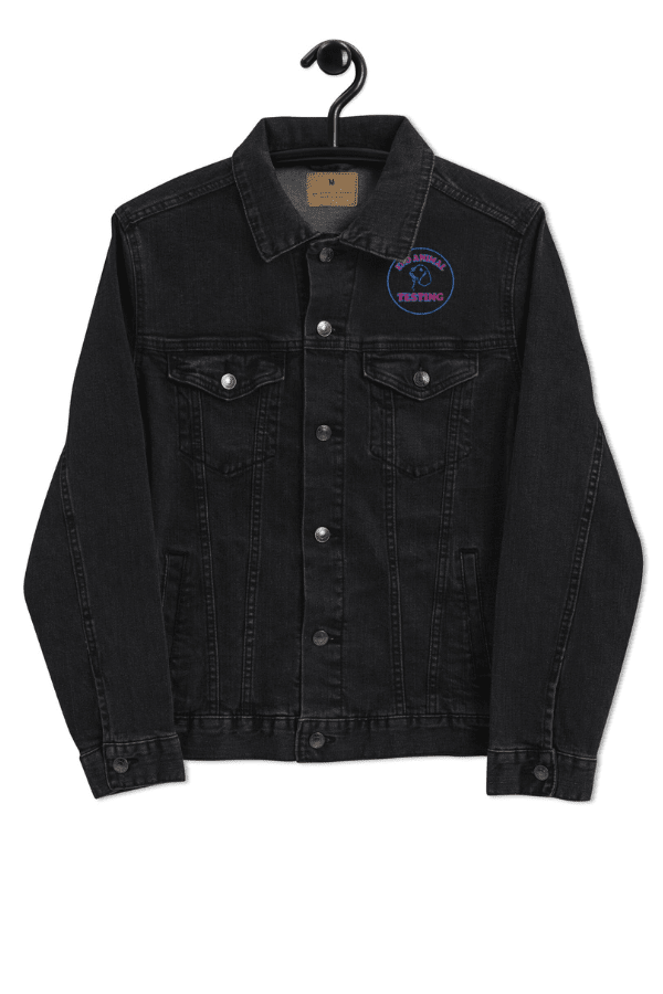 End Animal Testing Vintage Denim Uni Jacket (ALL PROFIT DONATED)