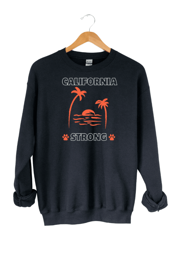 Cali Strong Crewneck Sweatshirt (100% Profit Donated)