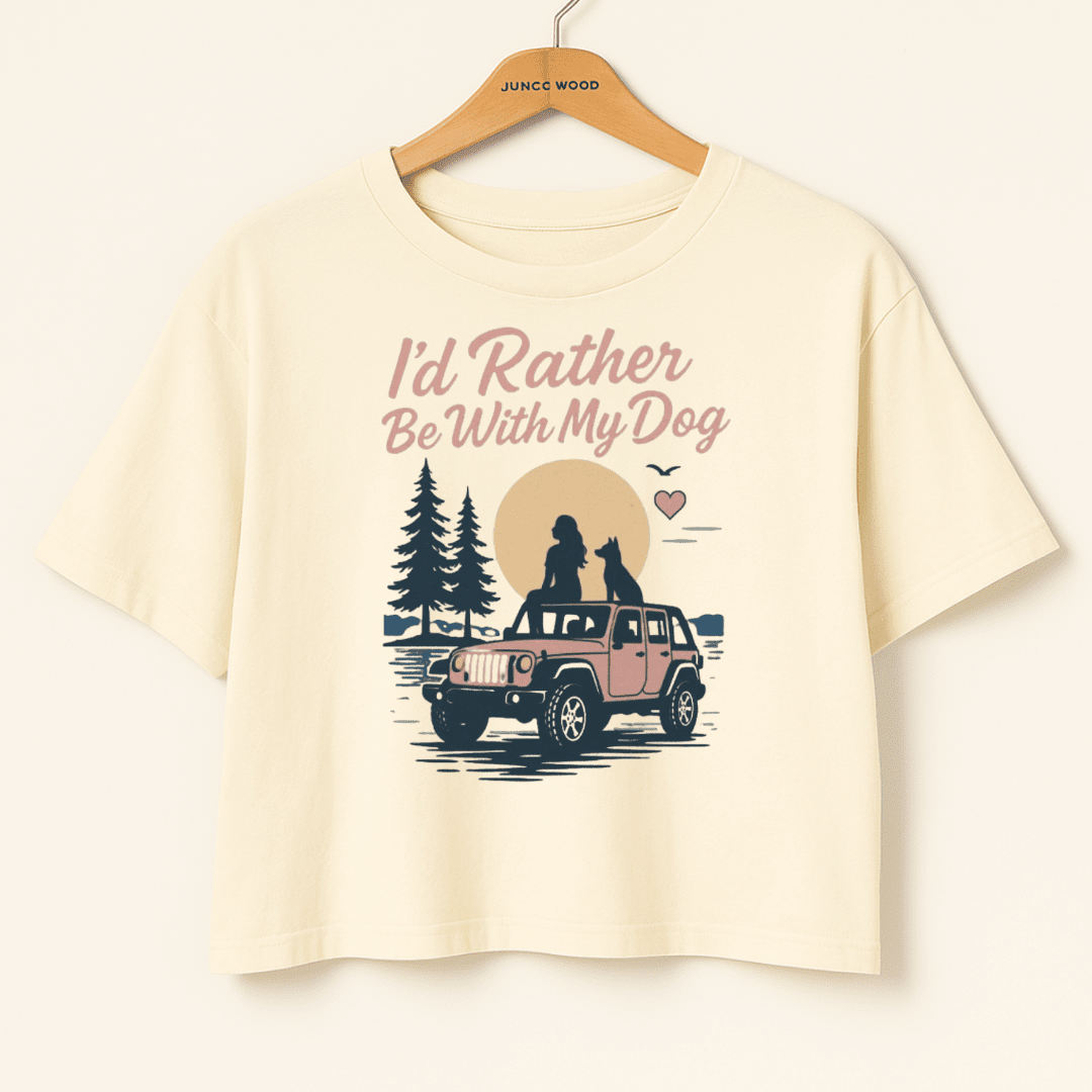 Sunset Lake Ladies Boxy T
