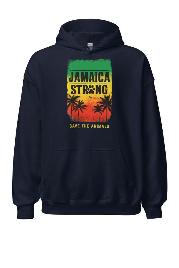 Jamaica Flag Strong Uni Hoodie (ALL PROFIT DONATED)