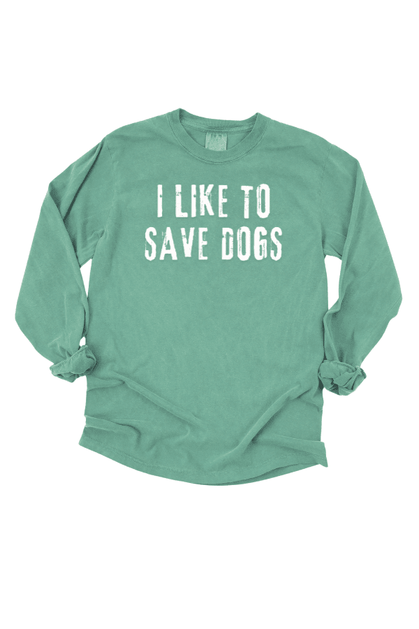 Save Dogs Heavyweight Pigment Dyed T