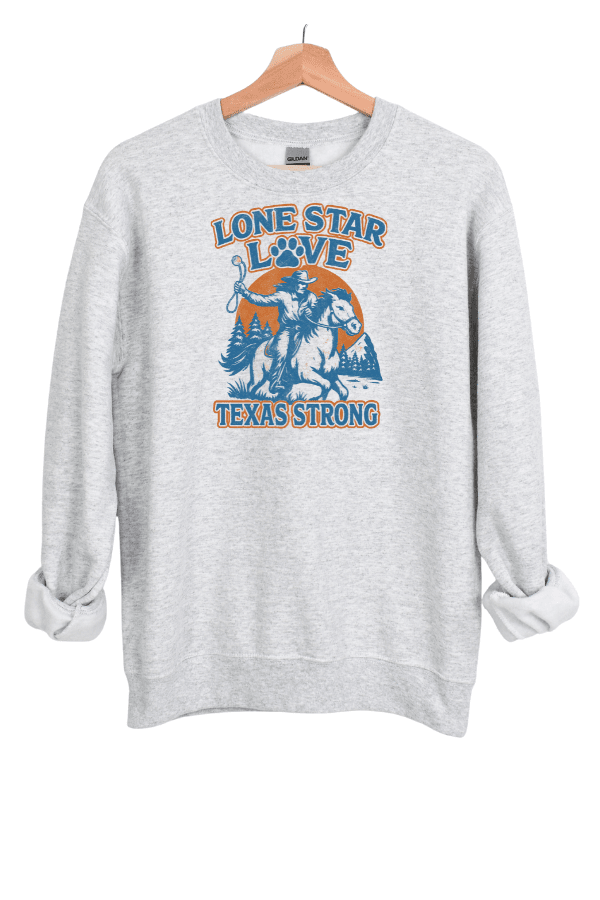 Lone Star Crewneck Sweatshirt (ALL PROFIT DONATED)