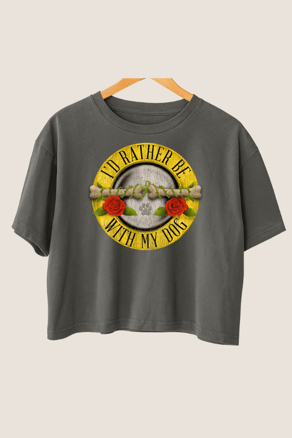 Bones & Roses Ladies Boxy T