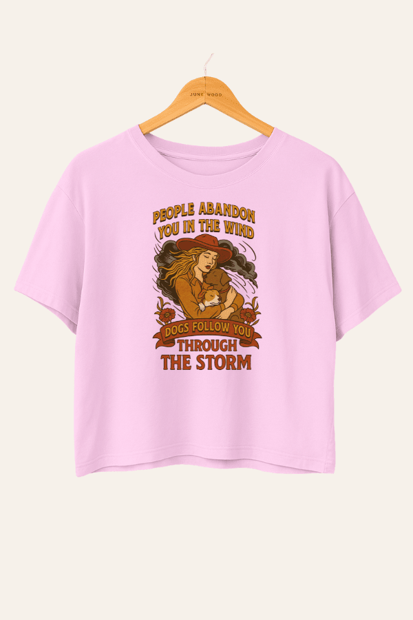 Through the Storm Ladies Boxy T