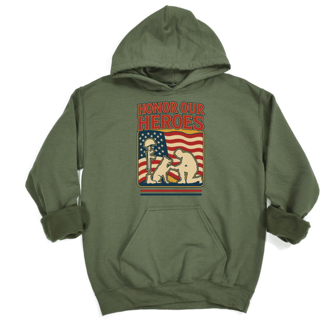Honor Unisex Hoodie (100% Profit Donated)
