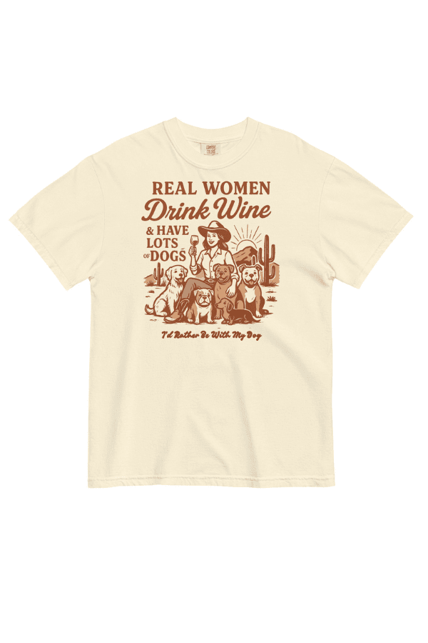 Women & Wine Pigment Dyed Uni T