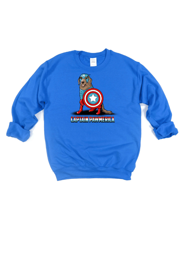 Captain Pamwerica Crewneck Sweatshirt