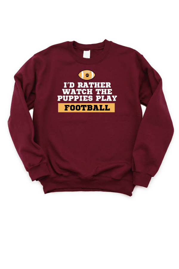 Watch the Puppies Crewneck Sweatshirt (Unisex)