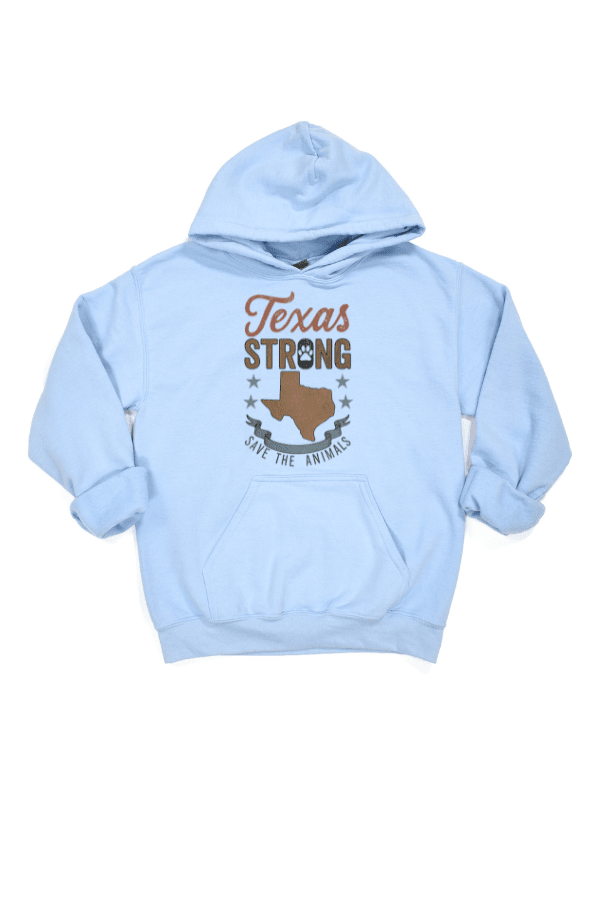 TX State Strong Uni Hoodie (ALL PROFIT DONATED)
