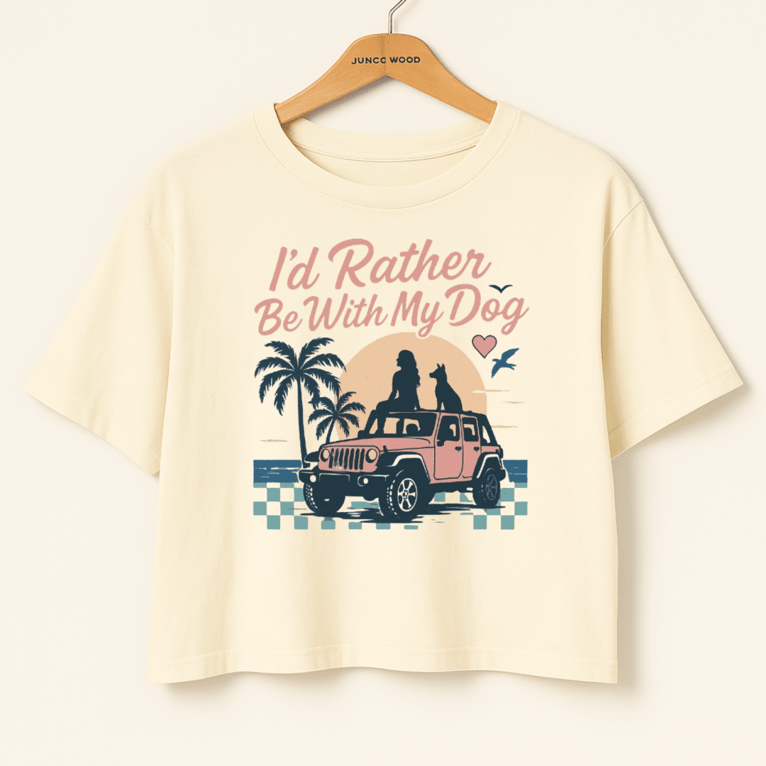Sunset Beach Ladies Boxy T
