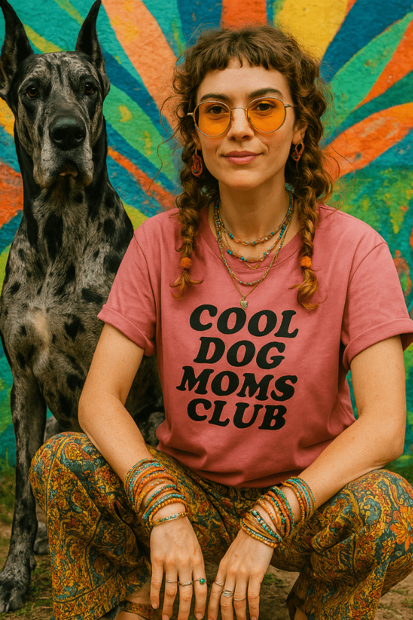 Cool Dog Mom T (Unisex)