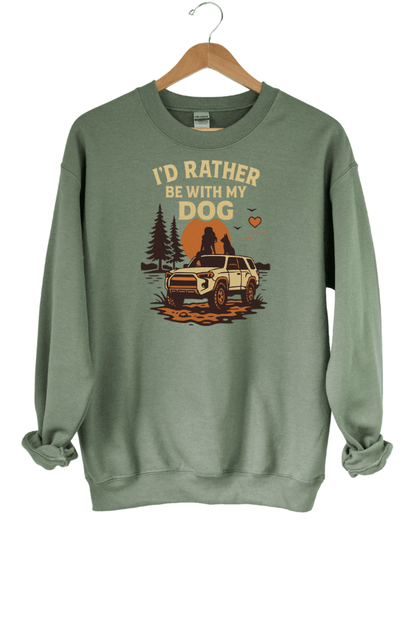 Sunset Runner Crewneck Uni Sweatshirt