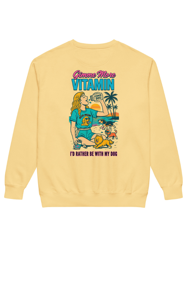 Vitamin D Pigment Dyed Sweatshirt