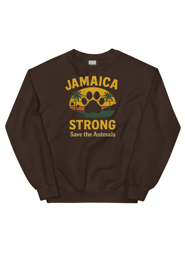 Jamaica Beach Strong Crewneck Sweatshirt (ALL PROFIT DONATED)