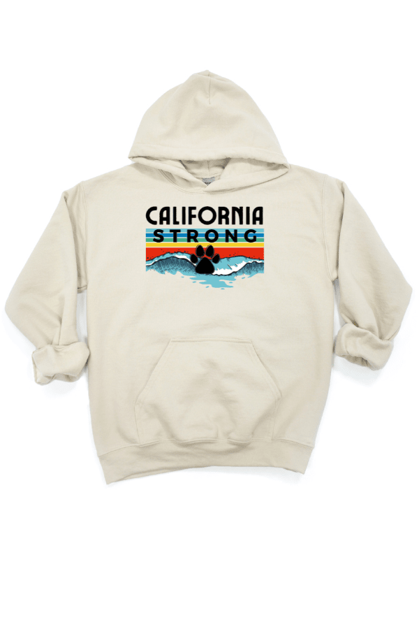 Cali Beach Strong Uni Hoodie (100% Profit Donated)