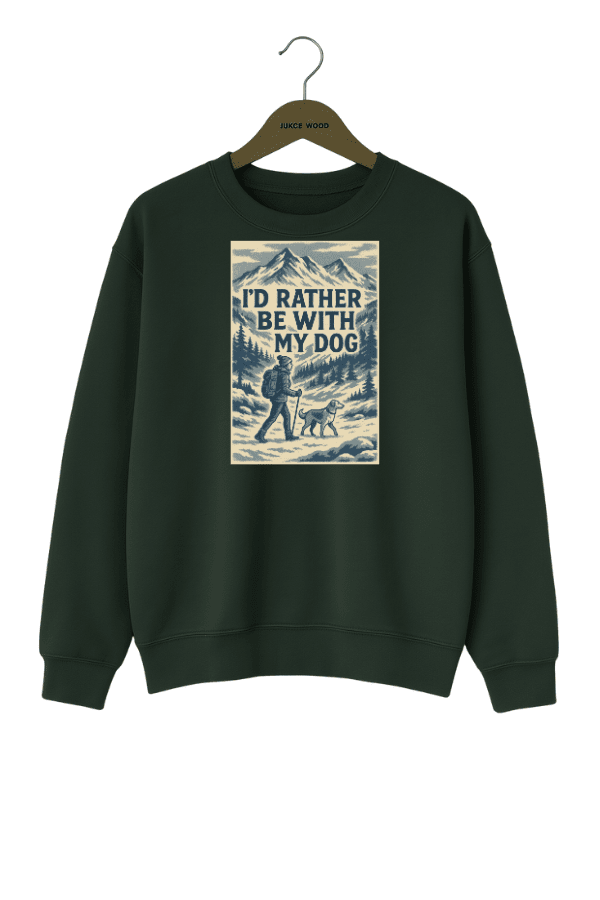 Winter Hike Vibes Crewneck Sweatshirt
