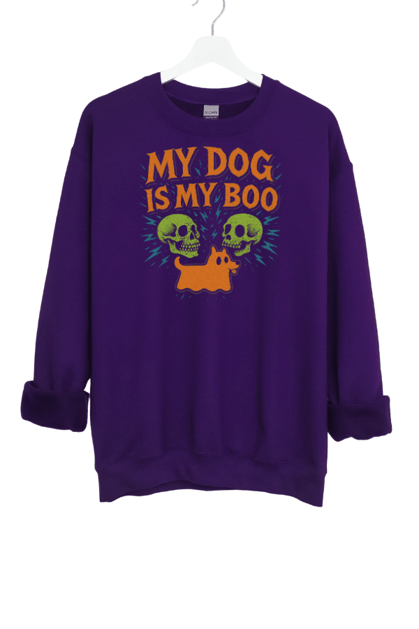 Dog is My Boo Skull Crewneck Sweatshirt