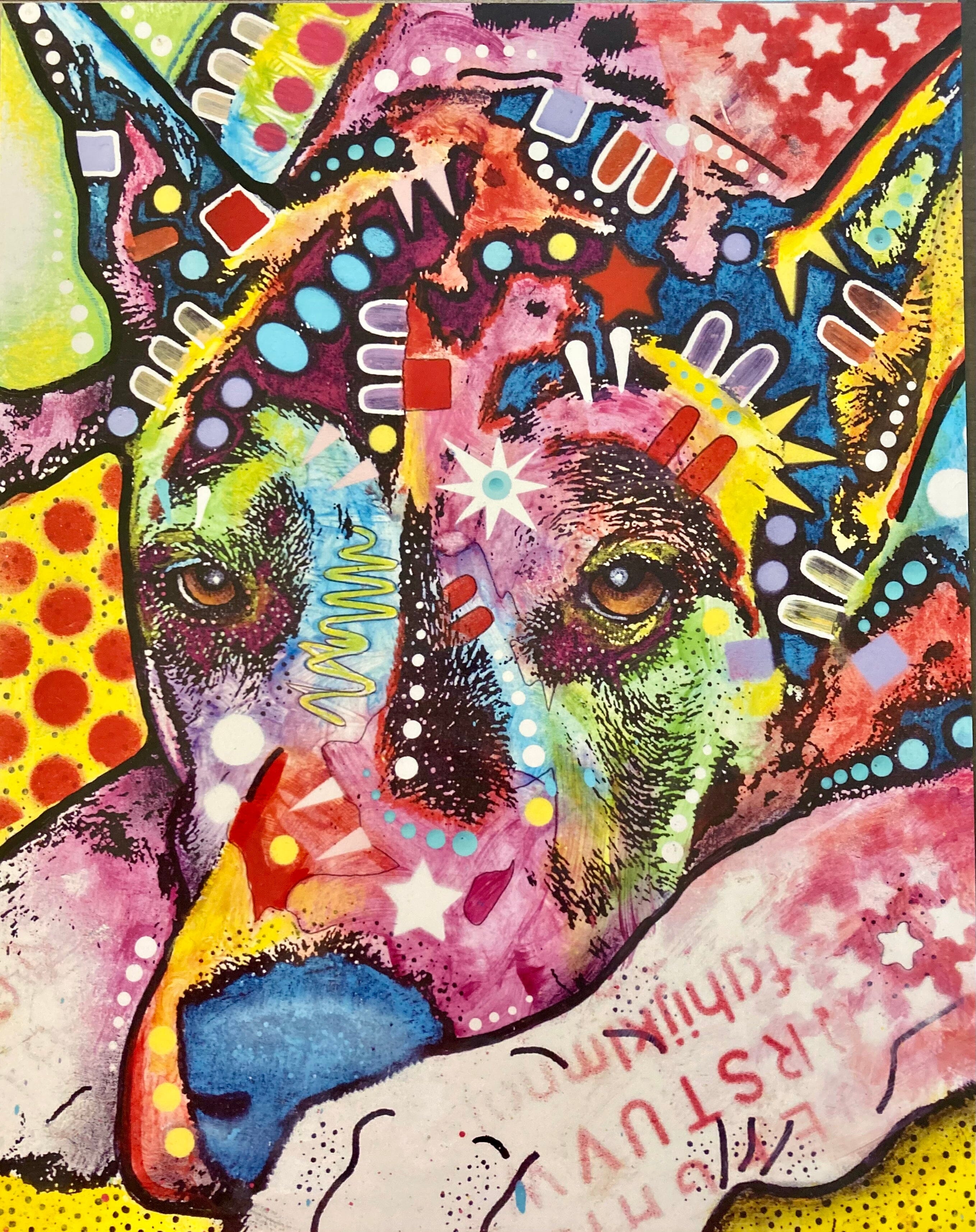 Relaxing Pitty Dean Russo Print