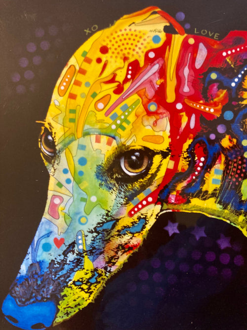 Greyhound Dean Russo Print